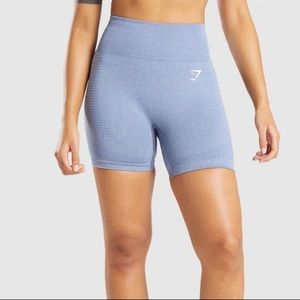 Gymshark Vital Seamless 2.0 Shorts in Blue Marl